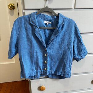 Madewell 100% Linen Shirt
